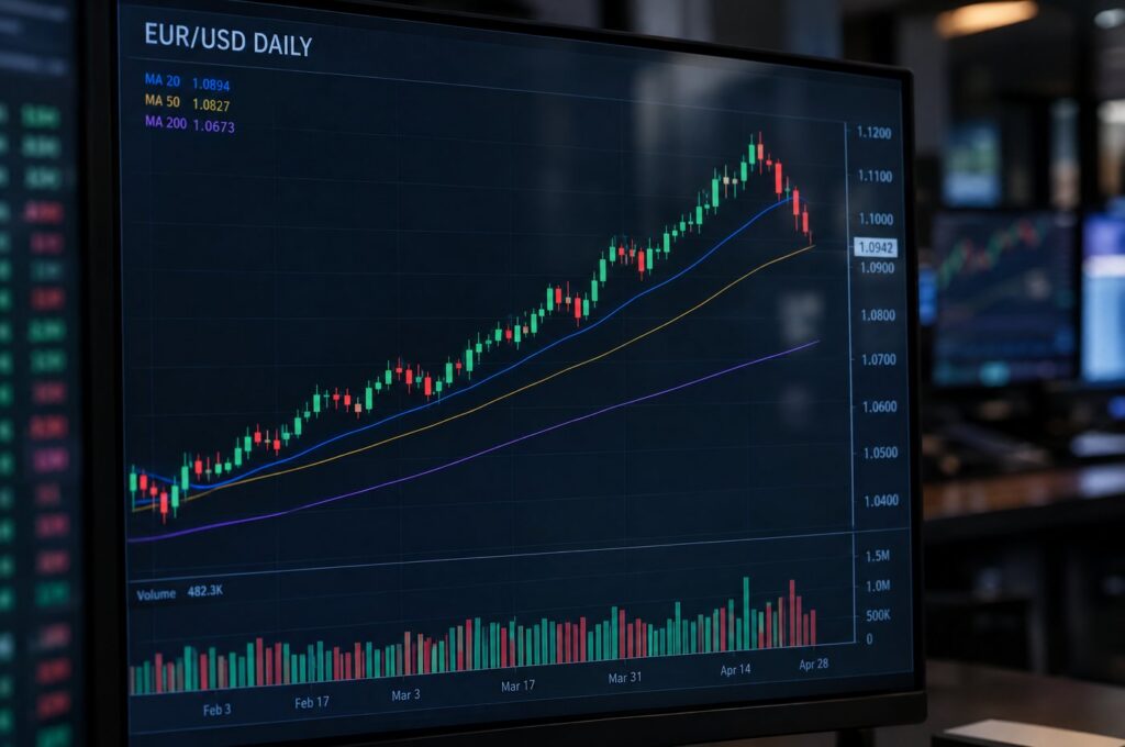EUR/USD chart