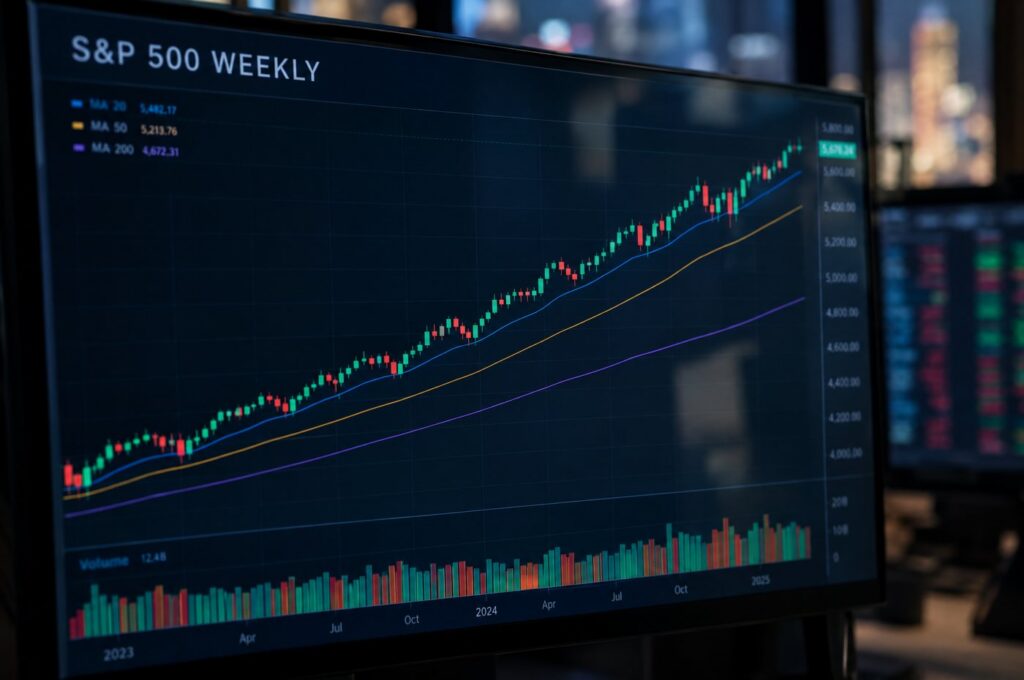 S&P 500 index chart