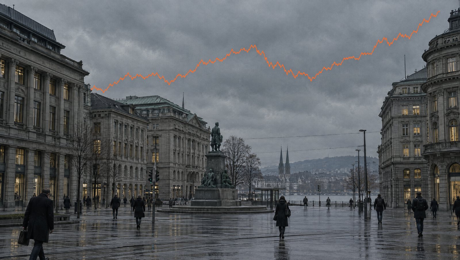 The Swiss Franc depreciated against the US dollar during the start of 2024