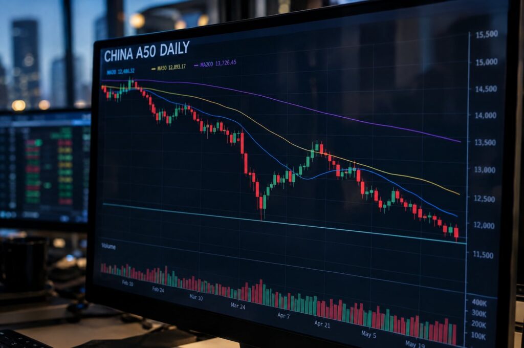 China A50 technical analysis