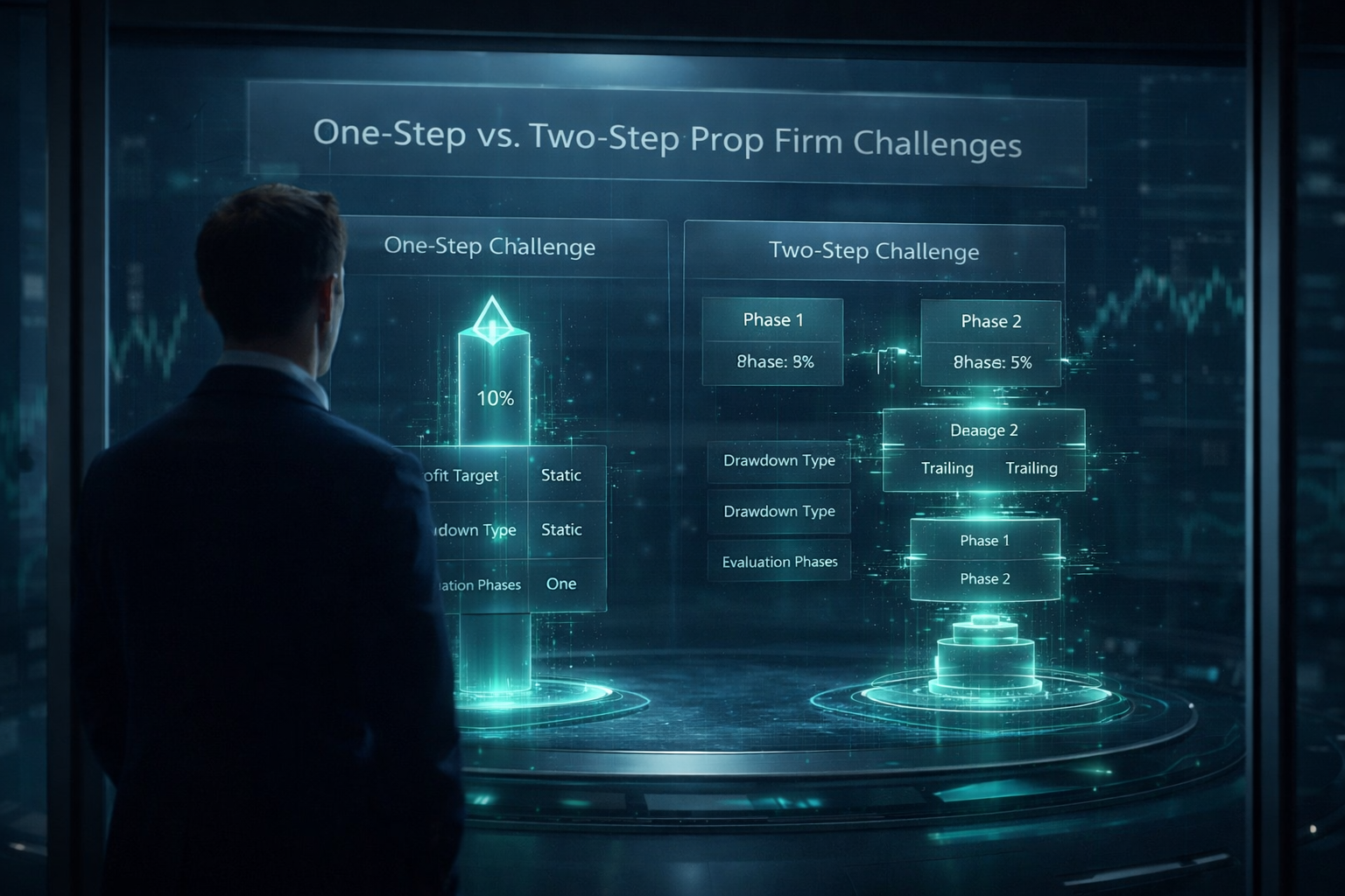 One-Step vs Two-Step Prop Firm Challenges: Which Is Better in 2026?