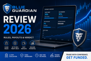 Blue Guardian Review 2026: Rules, Payouts & Verdict