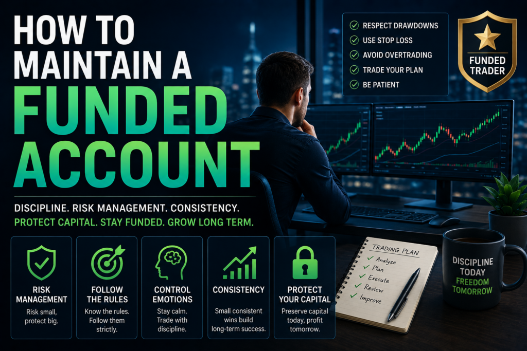 Maintaining a Funded Account: Tips for Long-Term Trading Success