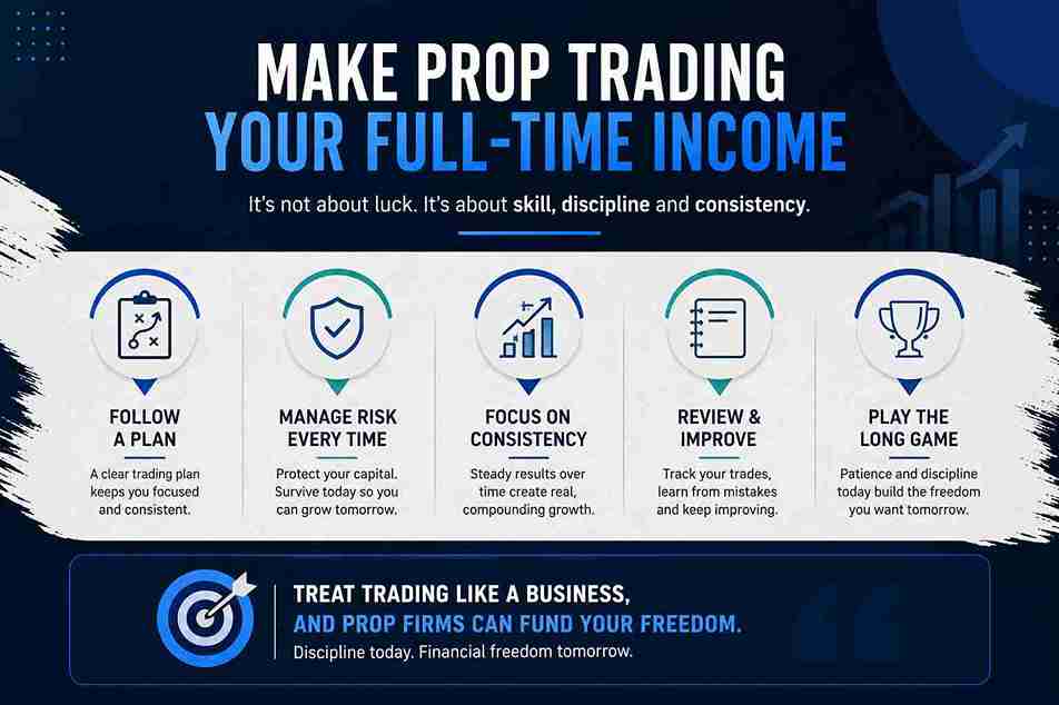 Professional habits needed to make a living with prop firms