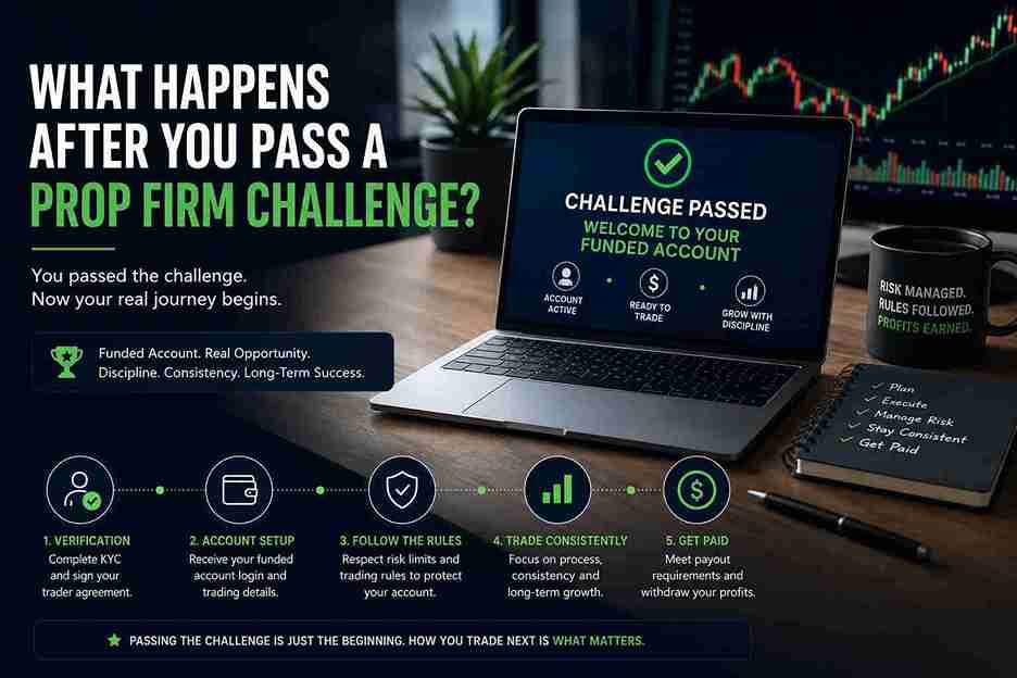 What Happens After You Pass a Prop Firm Challenge?