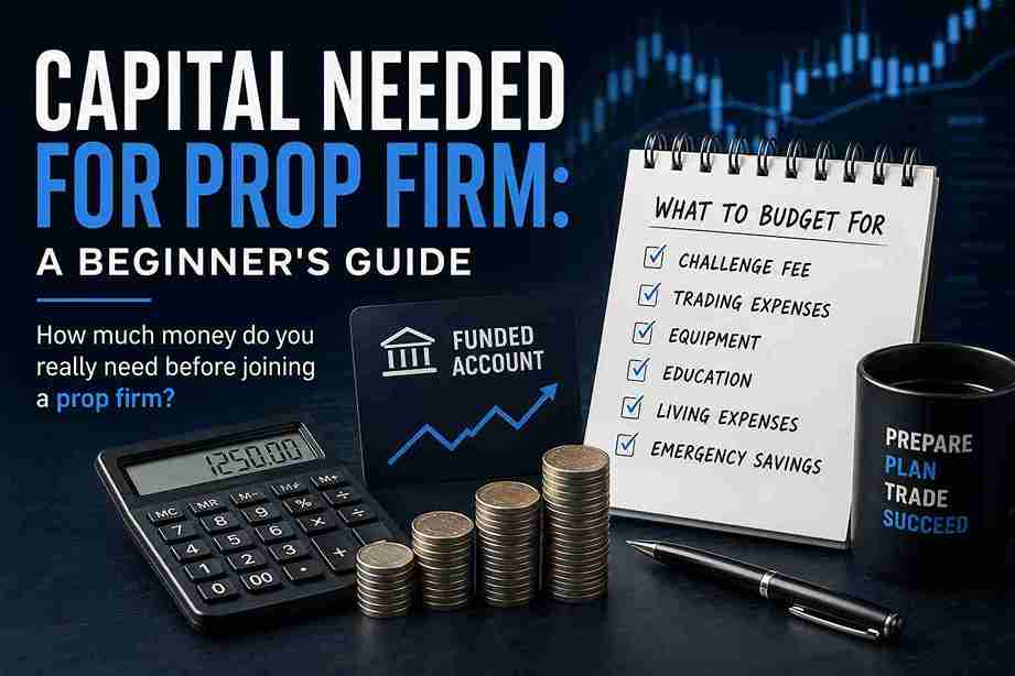Capital Needed for Prop Firm: A Beginner’s Guide