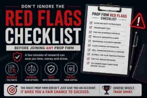 Prop Firm Red Flags: What to Check Before Joining