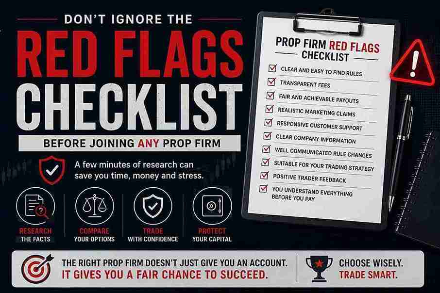 Prop Firm Red Flags: What to Check Before Joining