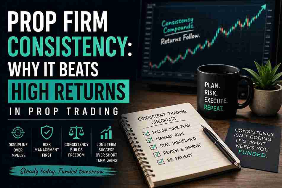 Prop Firm Consistency: Why It Beats High Returns Every Time