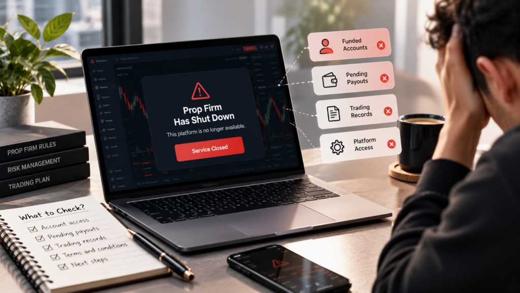 Prop Firm Shuts Down: What Traders Should Know