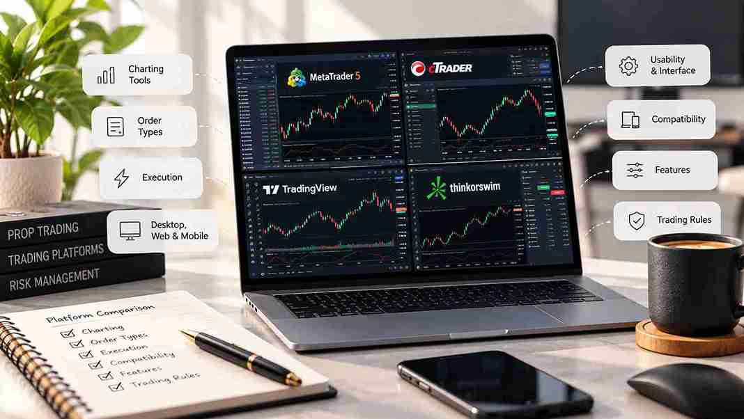 Prop Firm Trading Platforms: How to Compare Before You Join