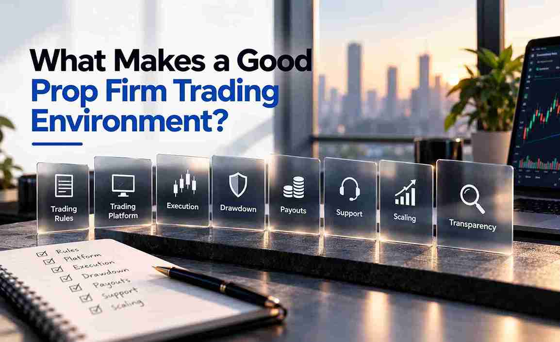 What Makes a Good Prop Firm Trading Environment?